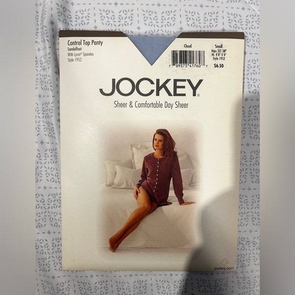 NIB: Jockey control top panty nylons.  5 pairs. - Picture 4 of 7